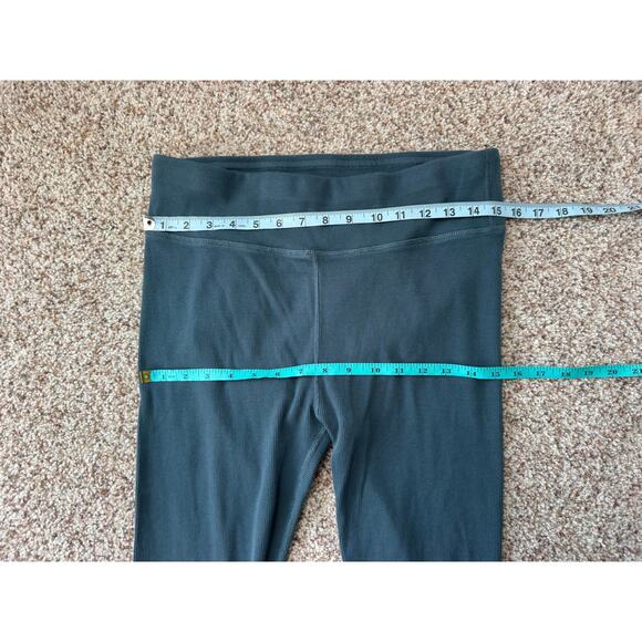 PACT Ribbed Ankle Leggings/pants, XL, Dark Tea/Blue - Picture 5 of 8